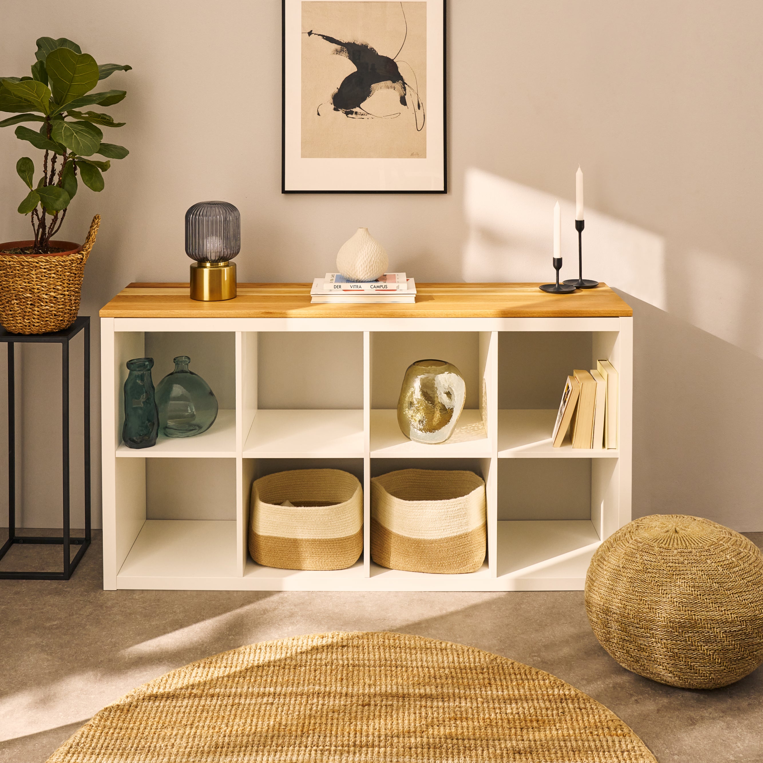 Ripiano EICHE - Pannelli di copertura per IKEA Kallax