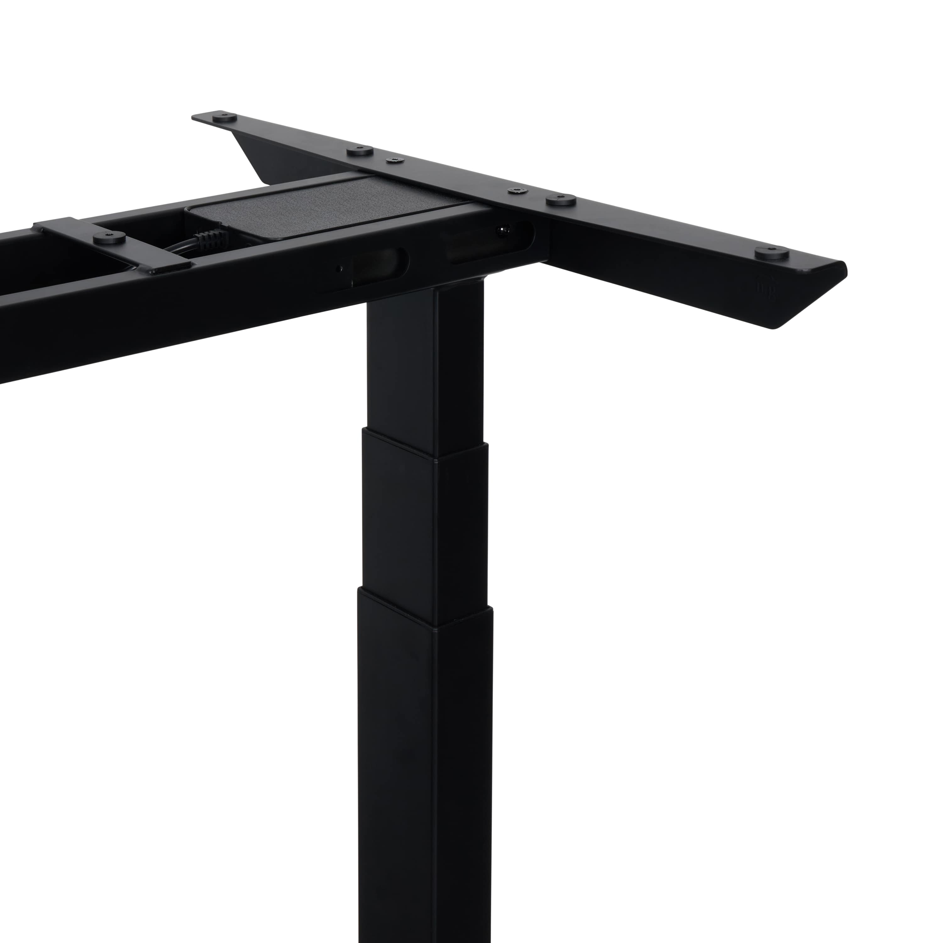 Height-adjustable table frame ECKIG