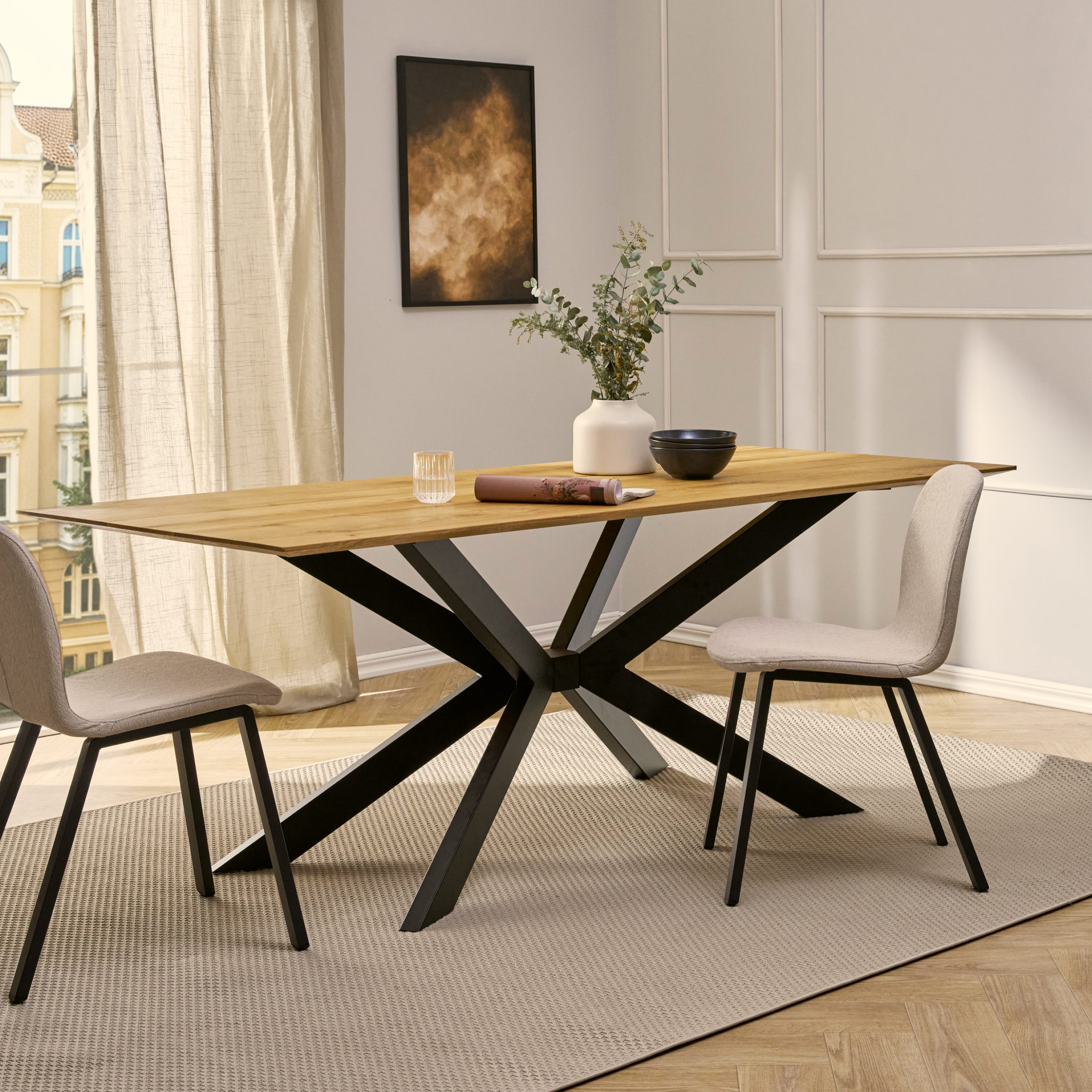 Croce del telaio da tavolo