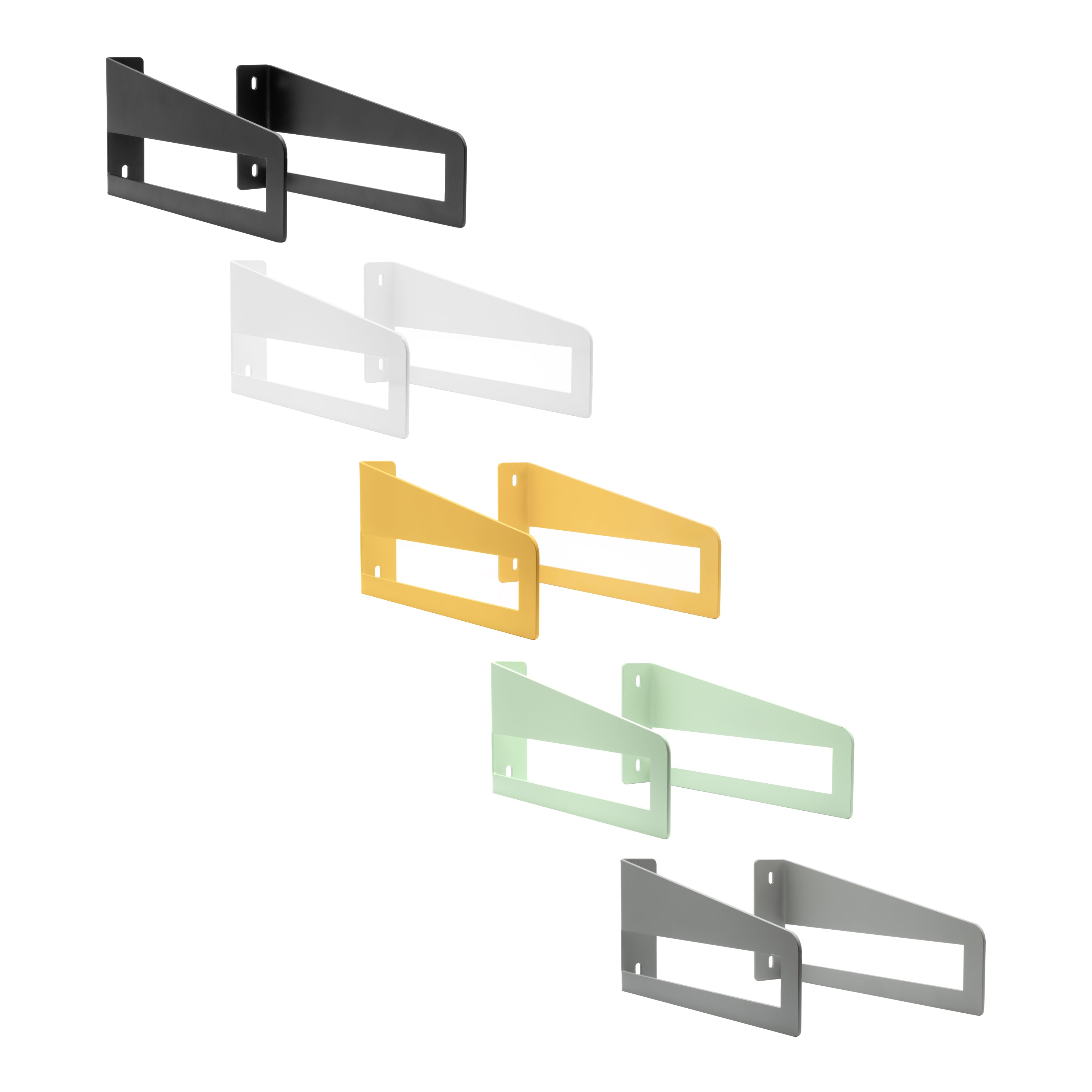 2er Set Regalhalter DAHLEM