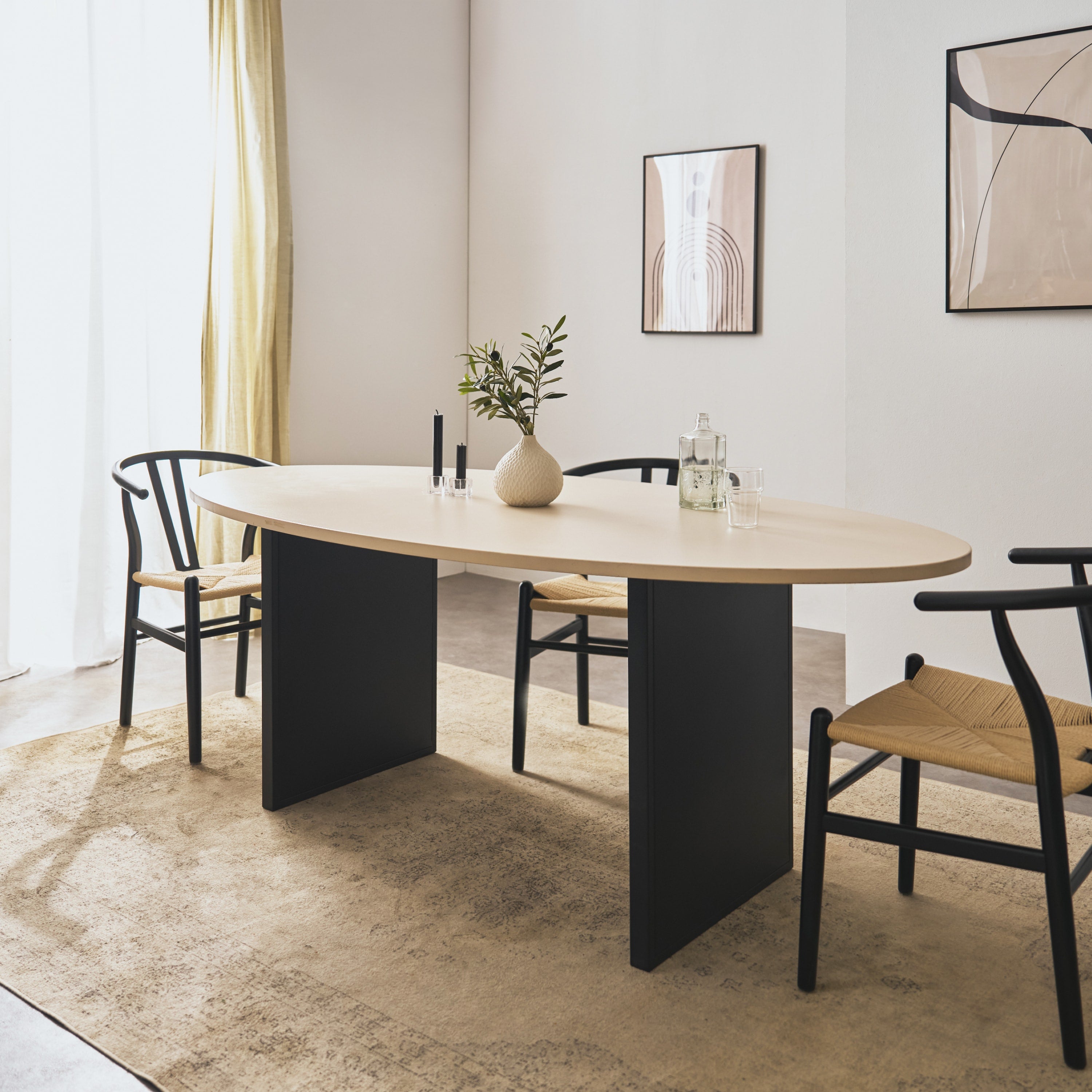 Tischwangen RECHTECK