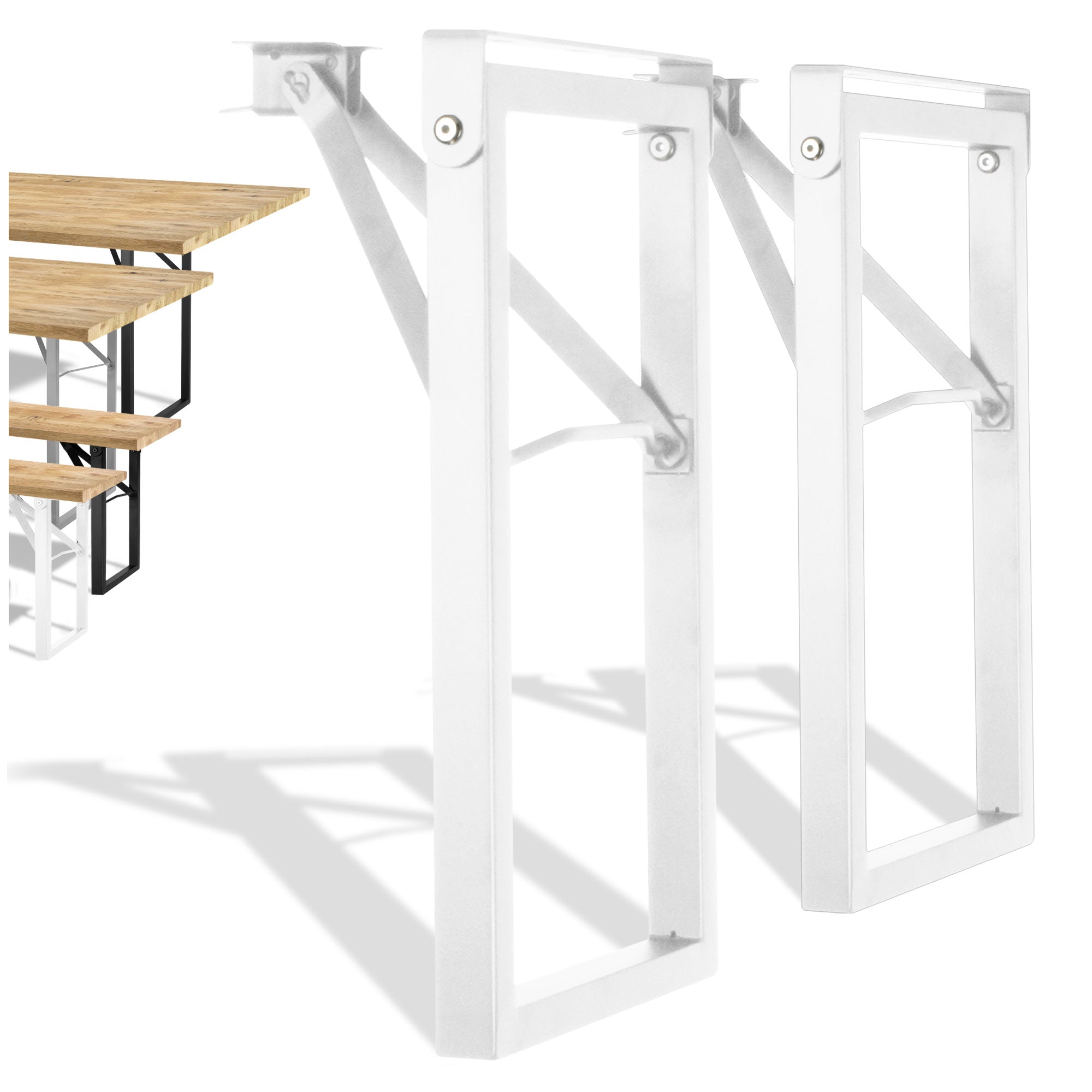 Set of 2 furniture frames BIERZELT RECHTECK