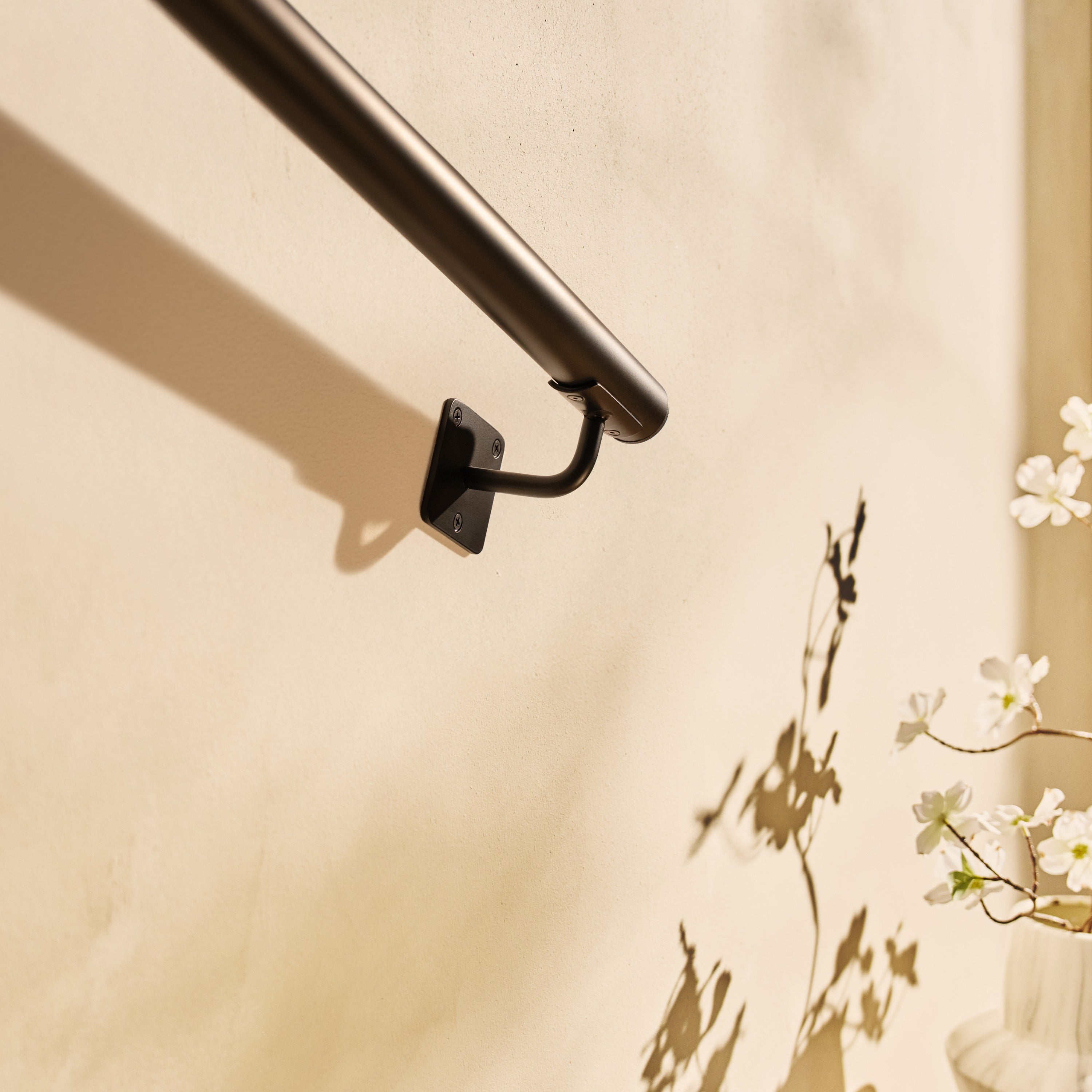 Handrail holder TUBE-ROUND