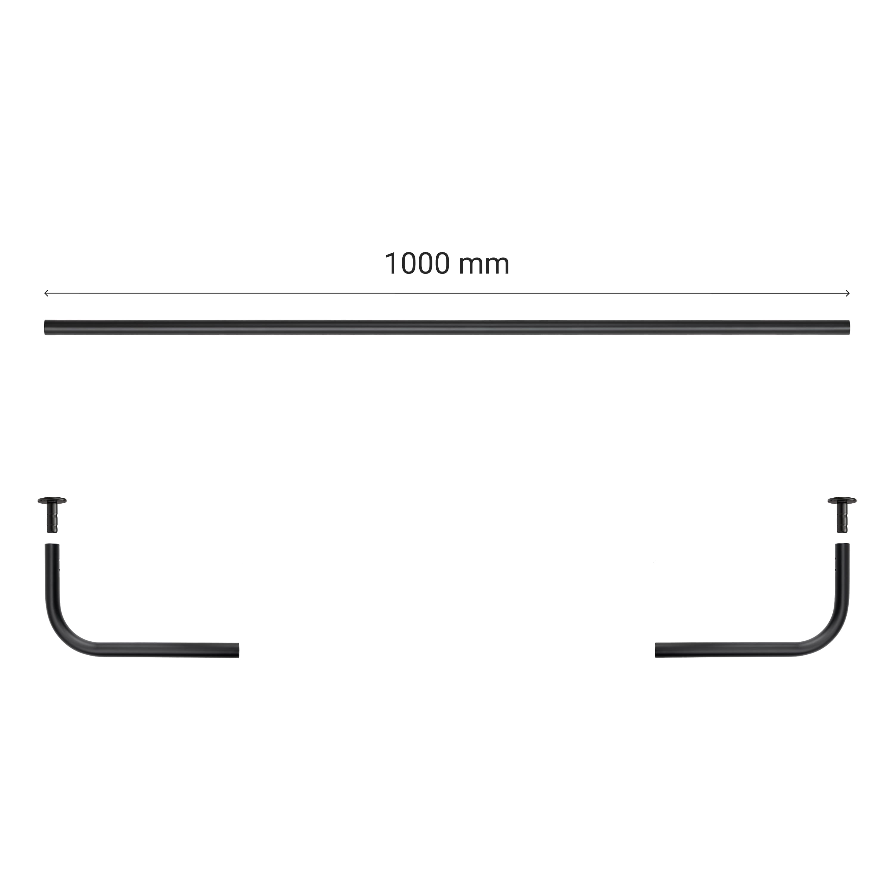 Curtain rod ROUND