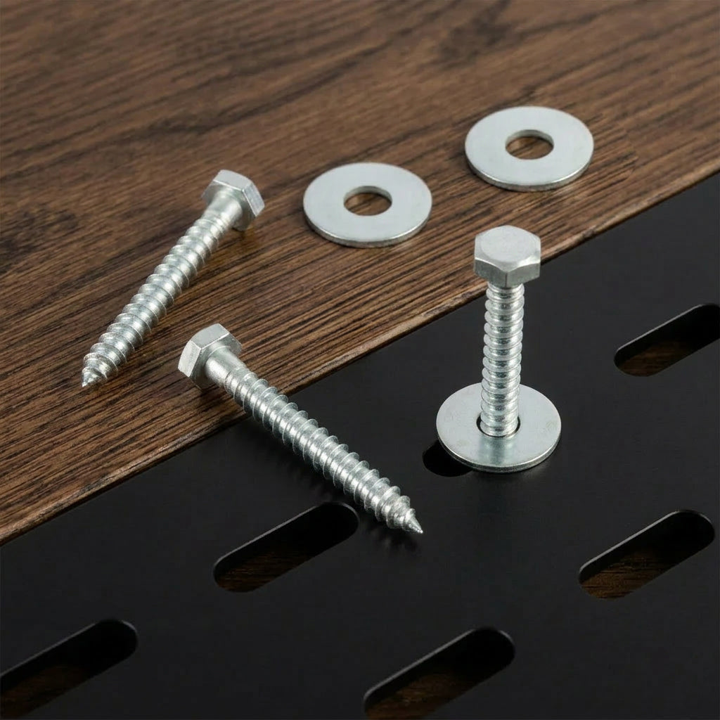Hexagon head wood screws