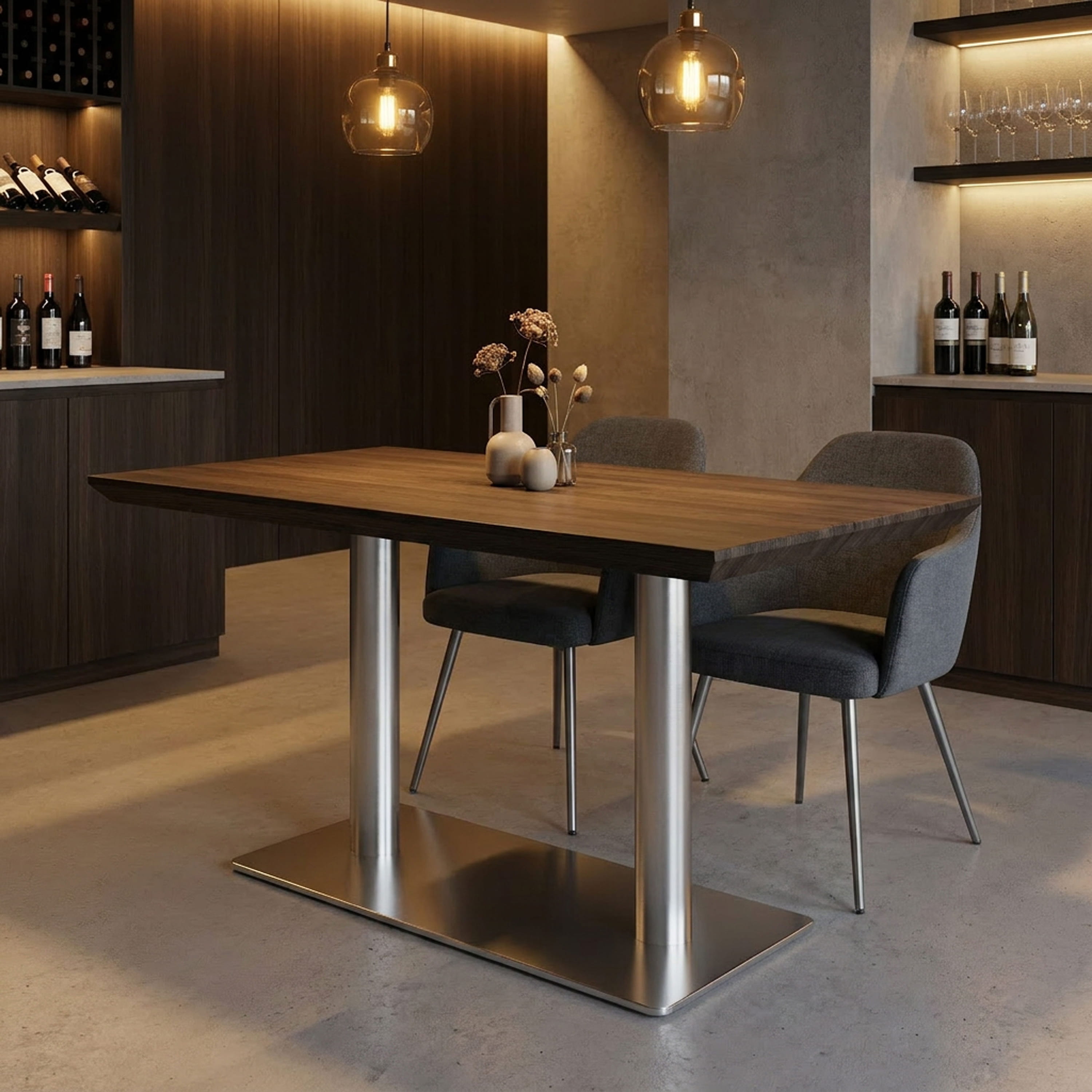 Bistrotischgestell DUO-RUND