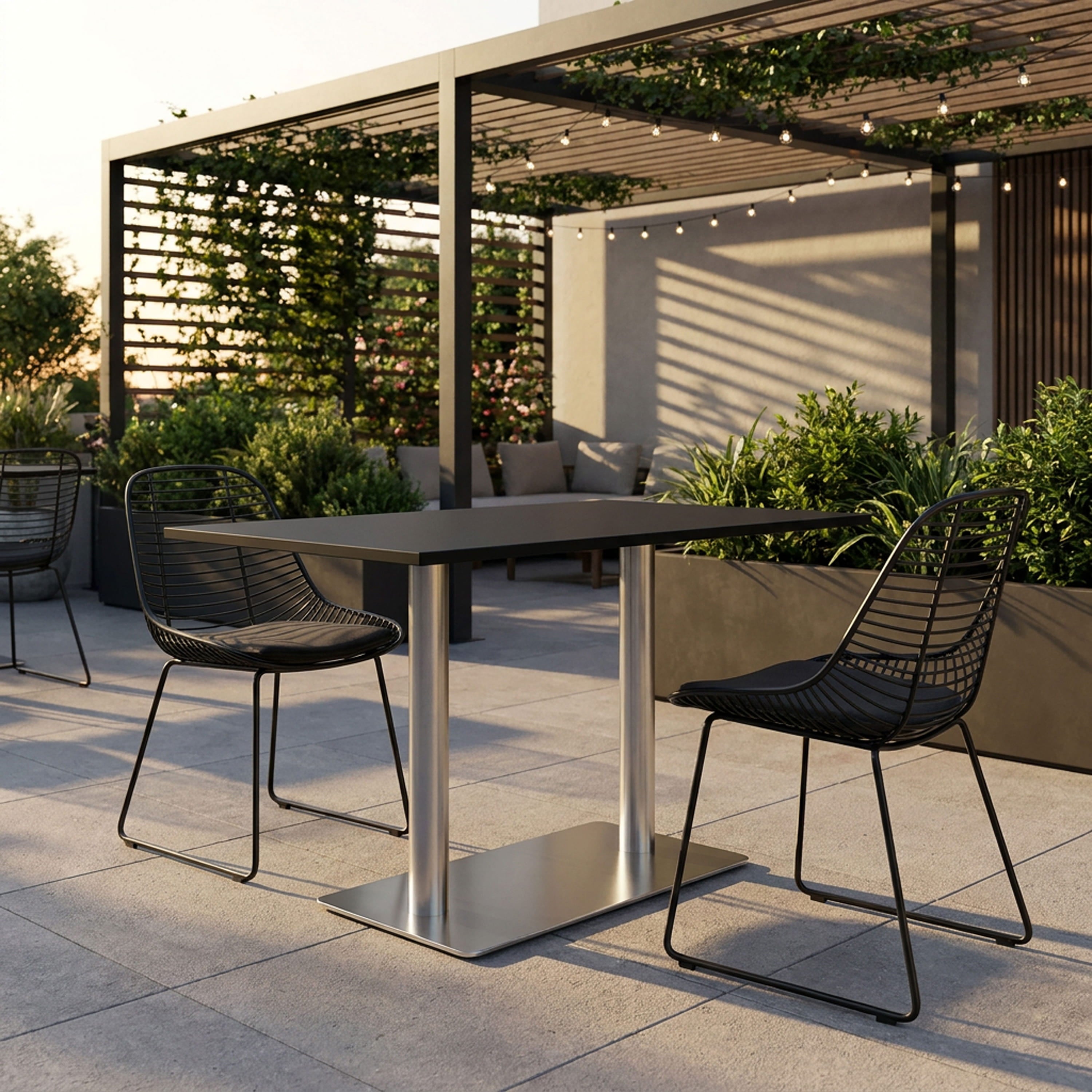 Bistrotischgestell DUO-RUND