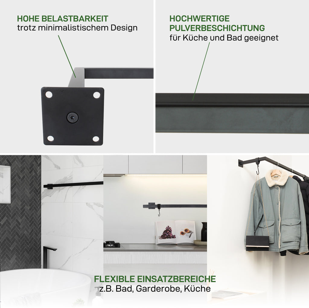 Appendiabiti RECHTECK Parete