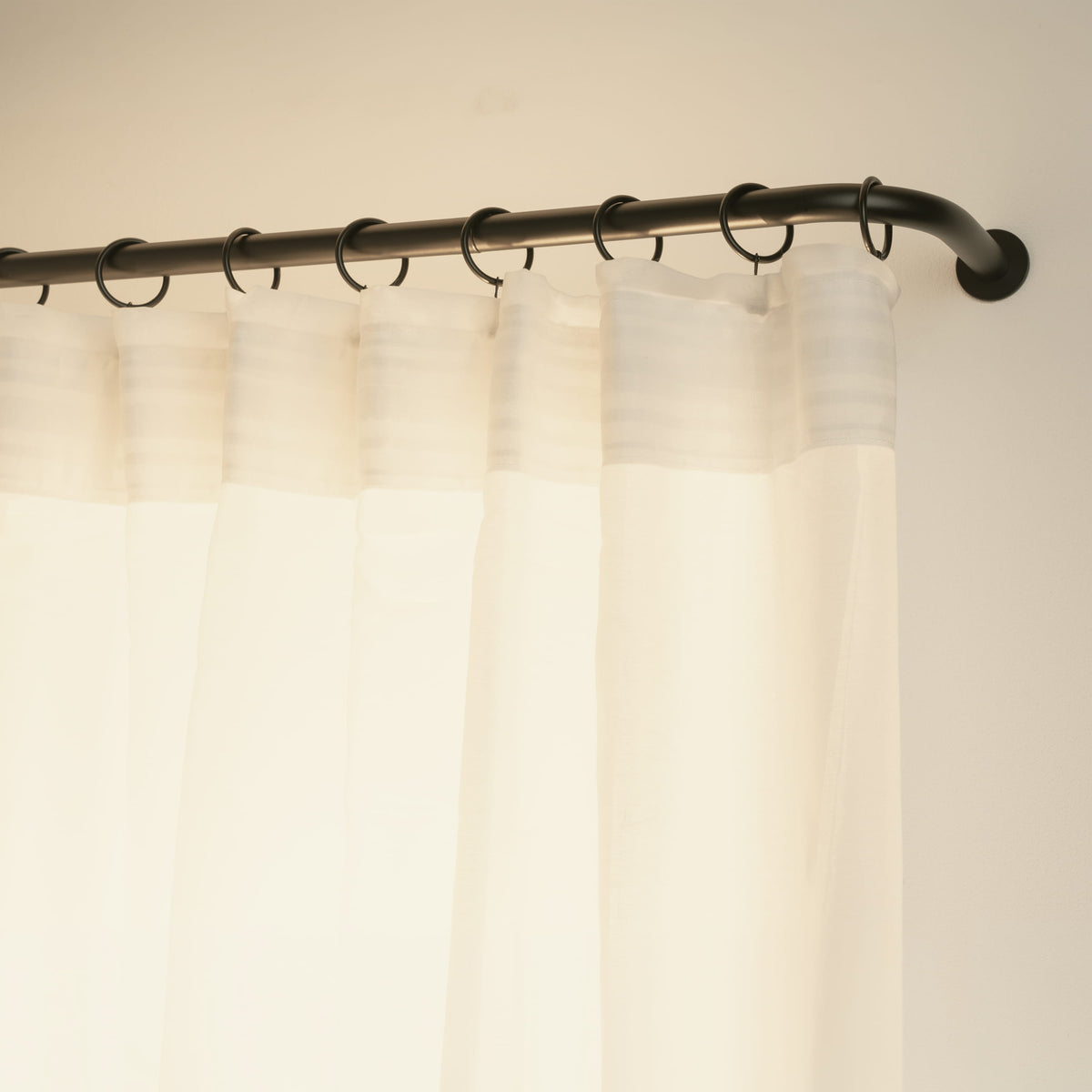 Curtain rod ROUND