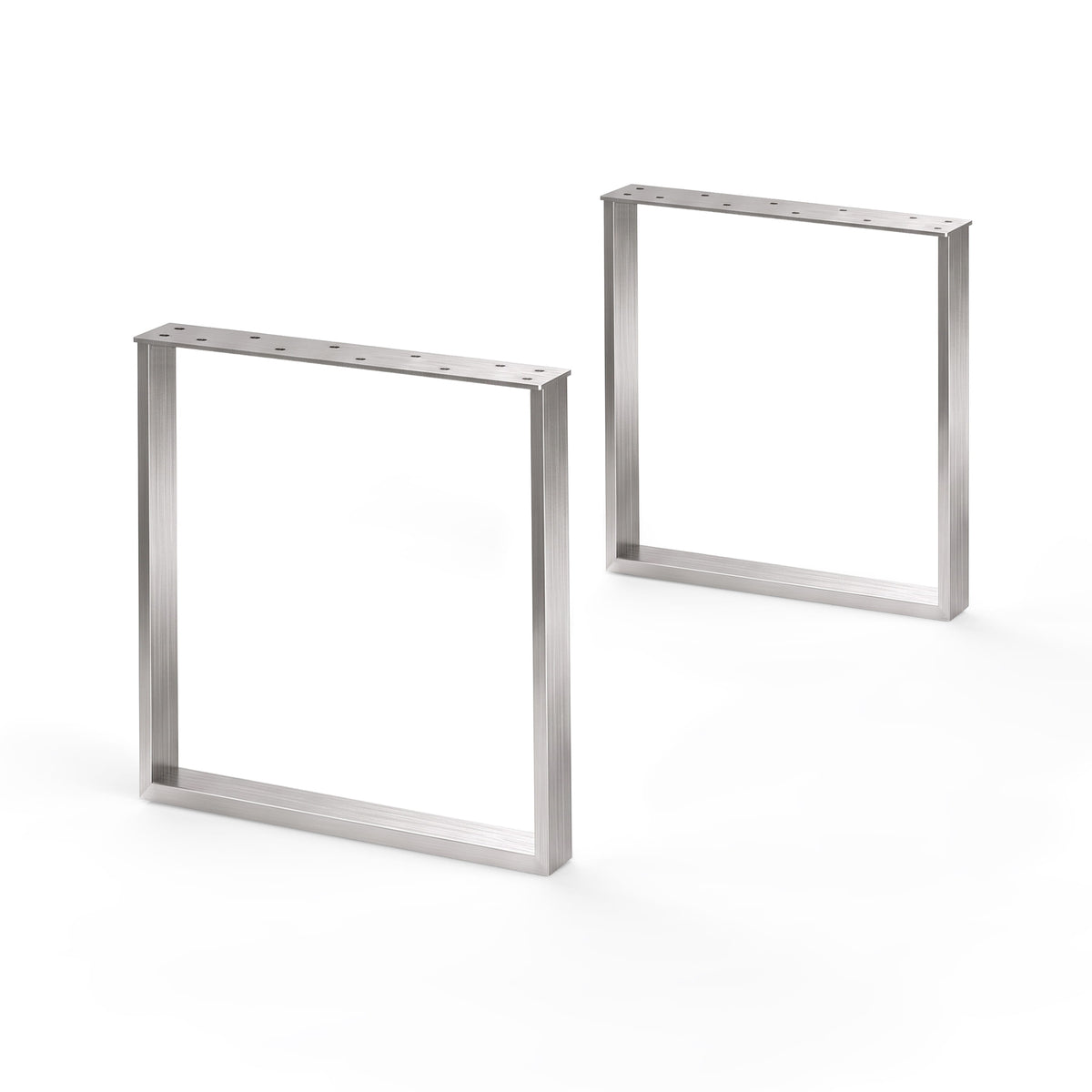 2 set di rettangolo Möbelkufen - acciaio inossidabile