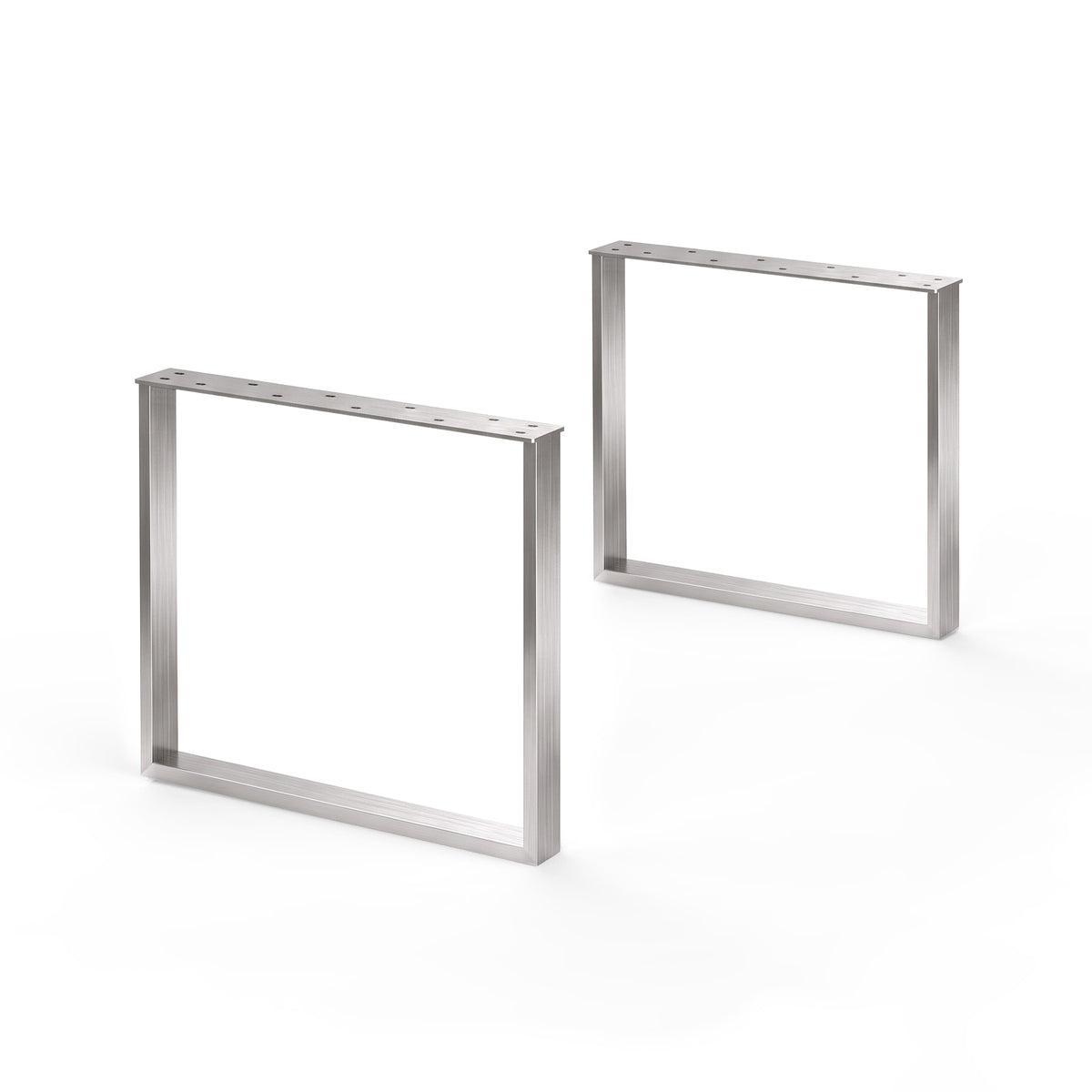 2 set di rettangolo Möbelkufen - acciaio inossidabile