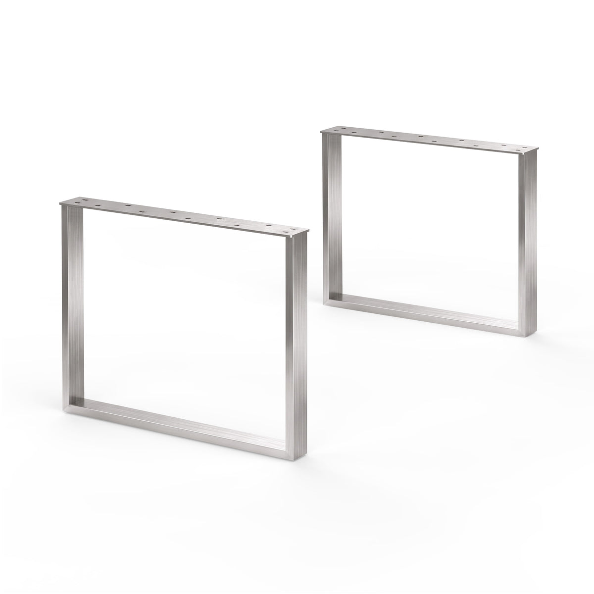 2 set di rettangolo Möbelkufen - acciaio inossidabile