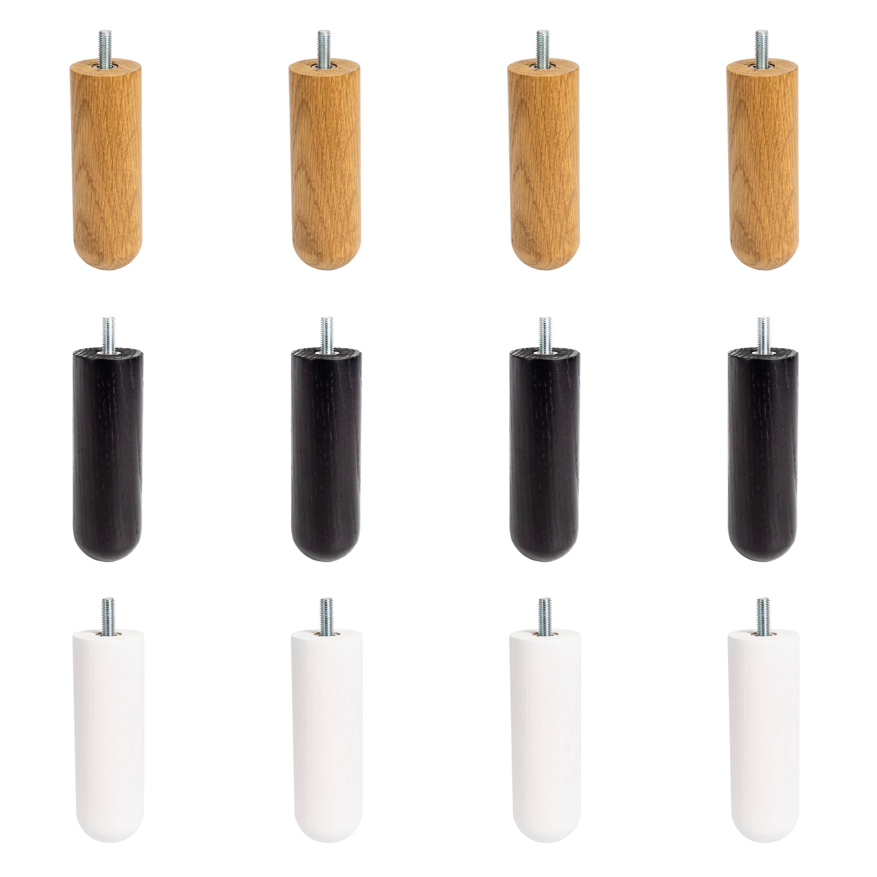 Set di 4 piedini per mobili FRITZ