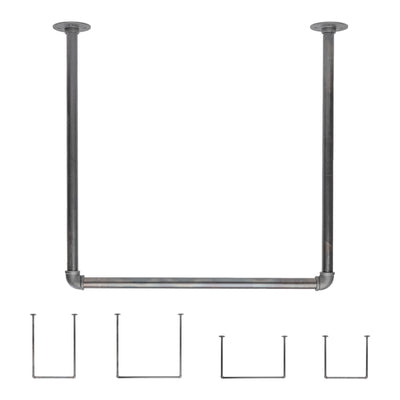Tubo appendiabiti GARD Soffitto Soffitto
