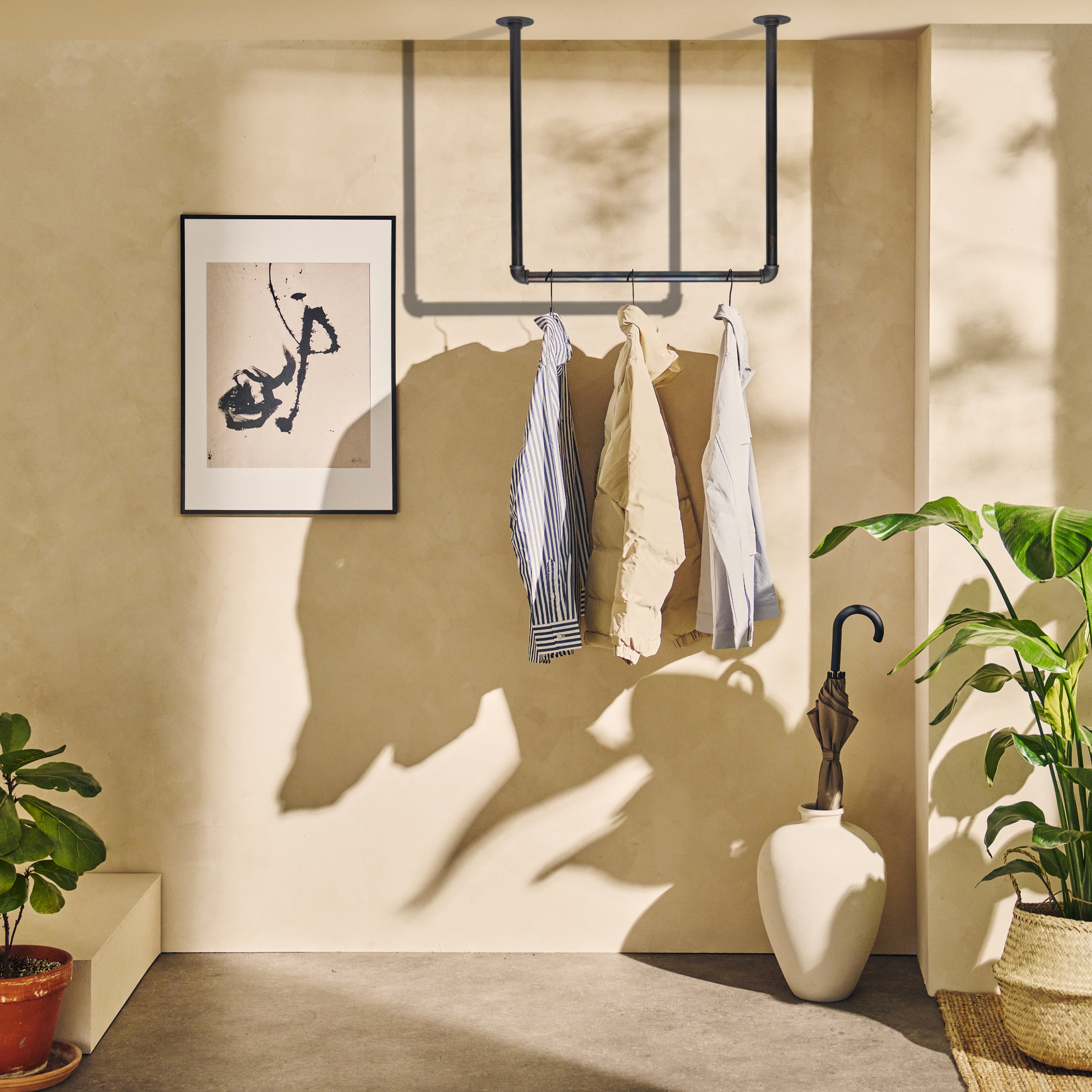 Tubo appendiabiti GARD Soffitto Soffitto