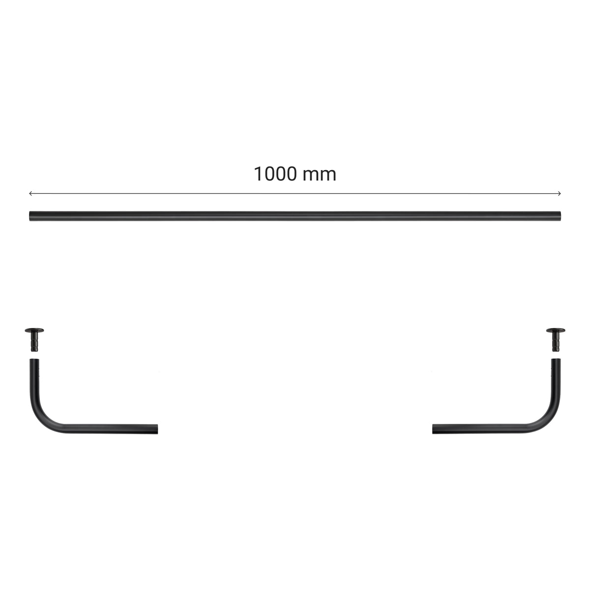 Curtain rod ROUND