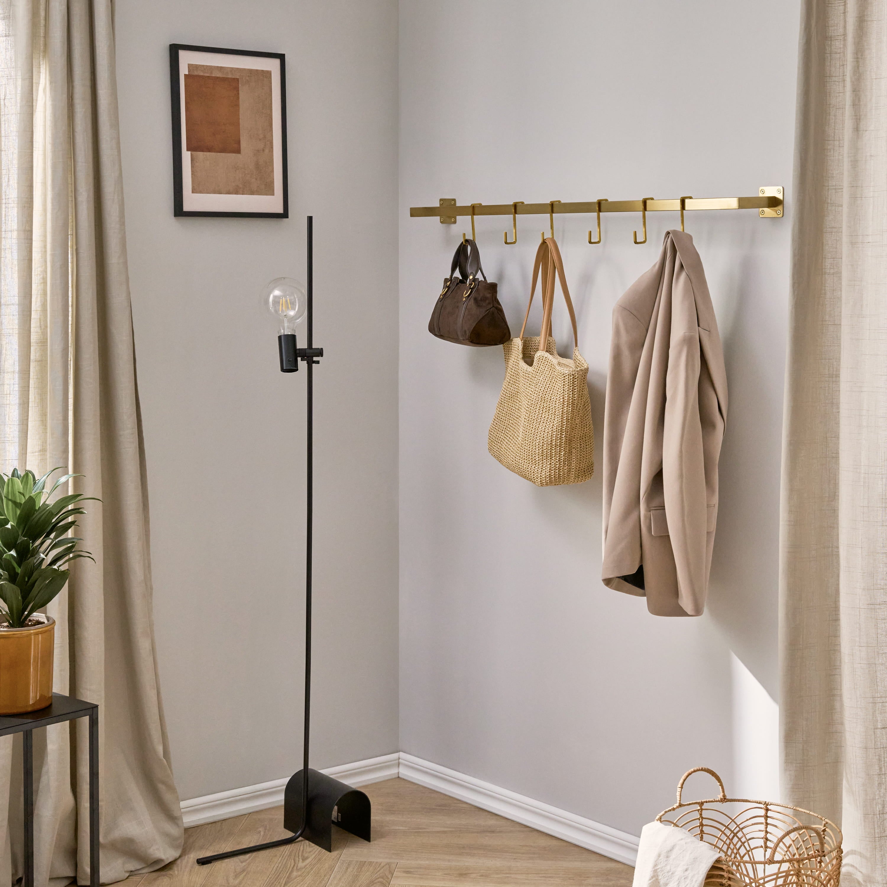 Appendiabiti RECHTECK Parete