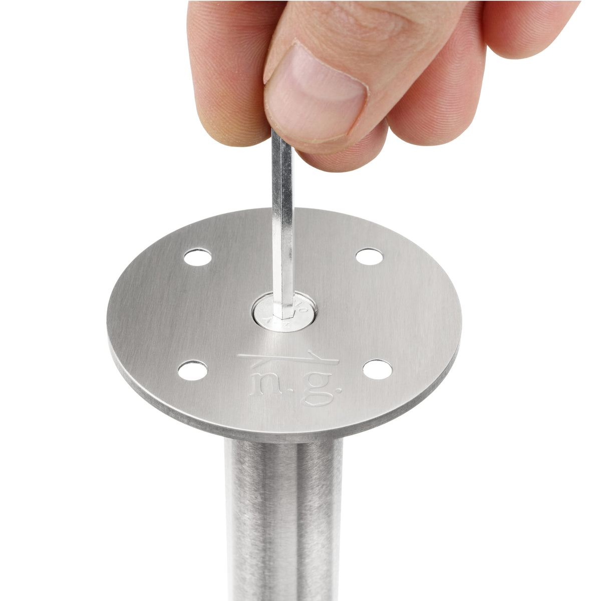 Kleiderstange RUND Decke