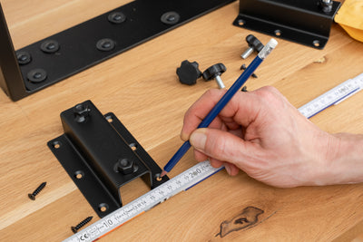 Set of 2 table top extensions