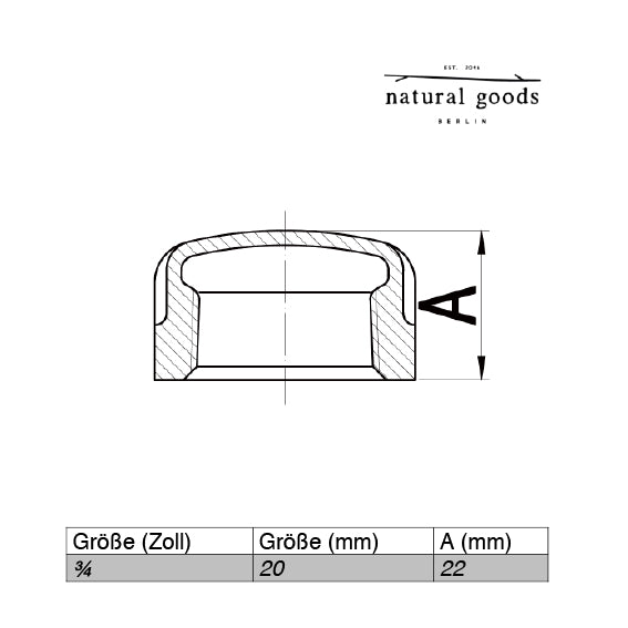 Pipe ACCESSORIES ¾ inch