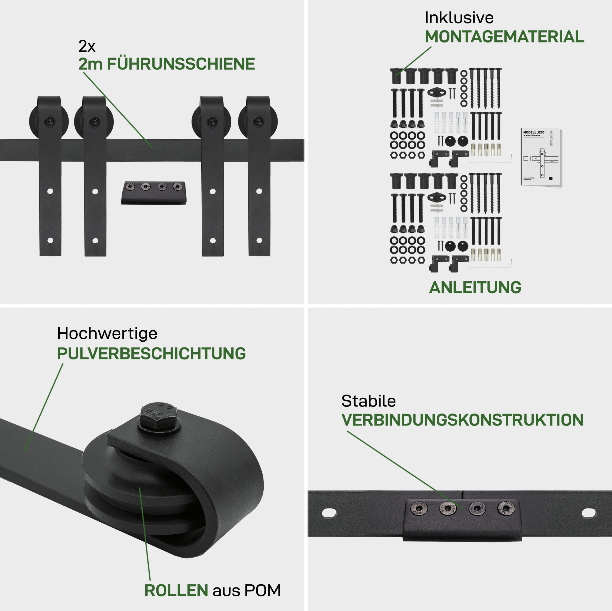 Schiebetürsystem MODELL J