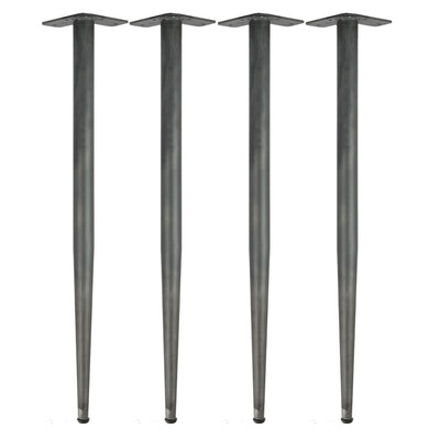 4 set gambe coniche