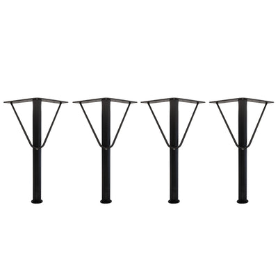 4 set di mobili piedi a V-pipe