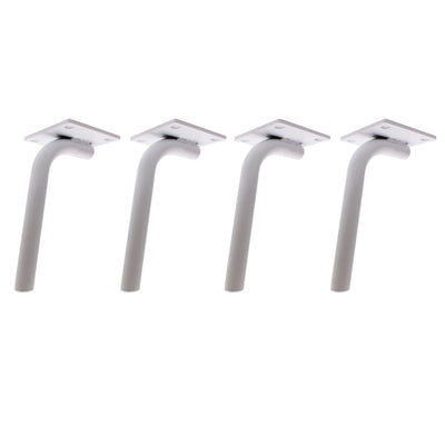 4er Set Möbelfüße CURVED