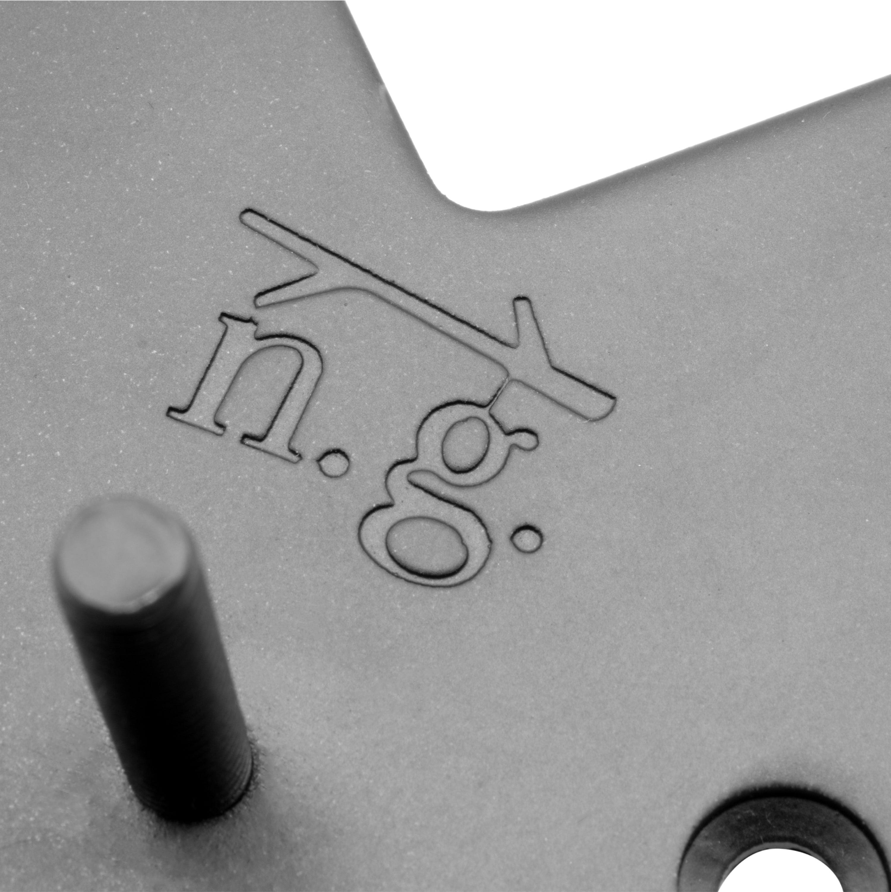 Set di 4 piastre di montaggio CONICAL