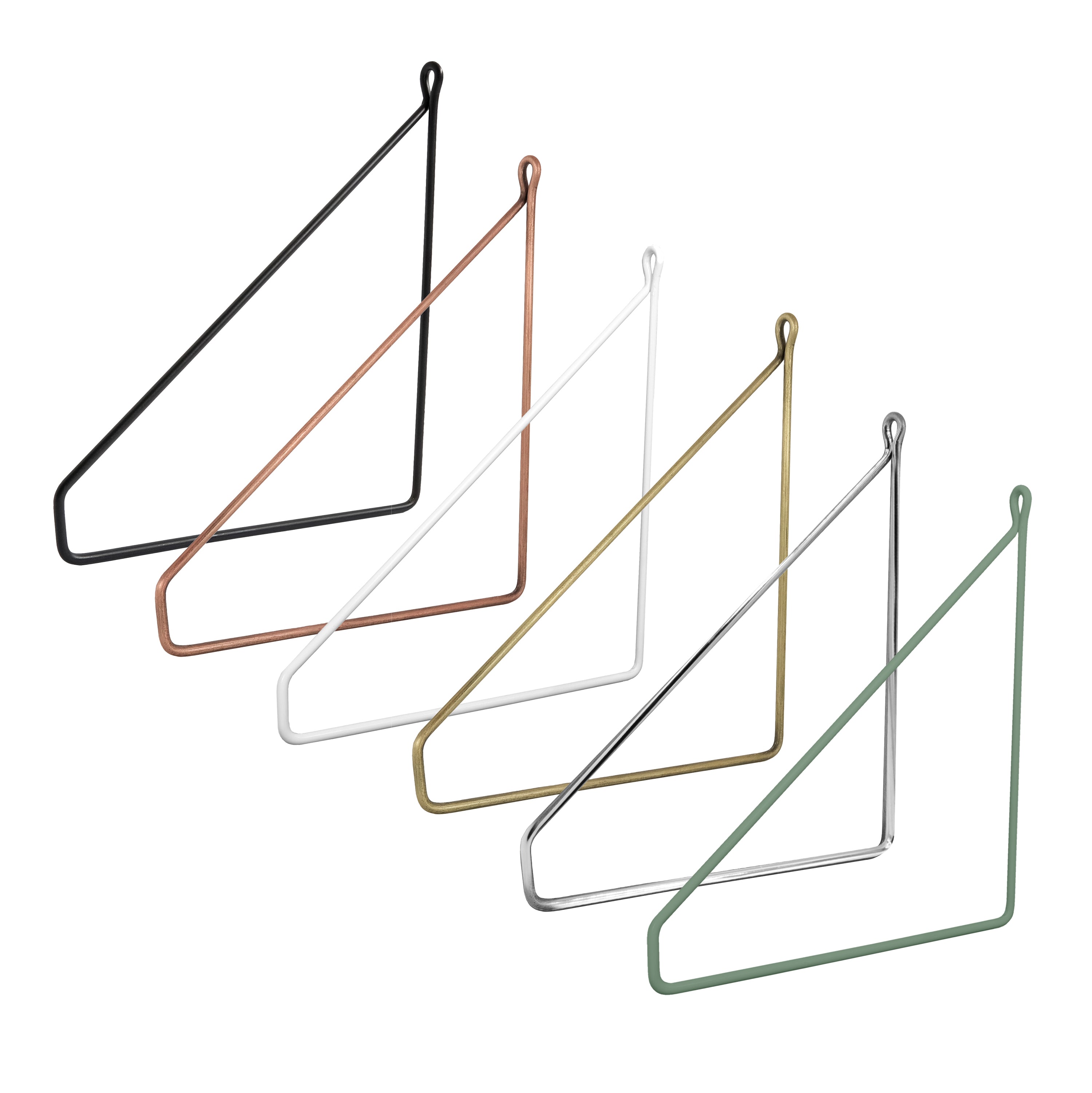 Set of 2 shelf brackets PANKOW