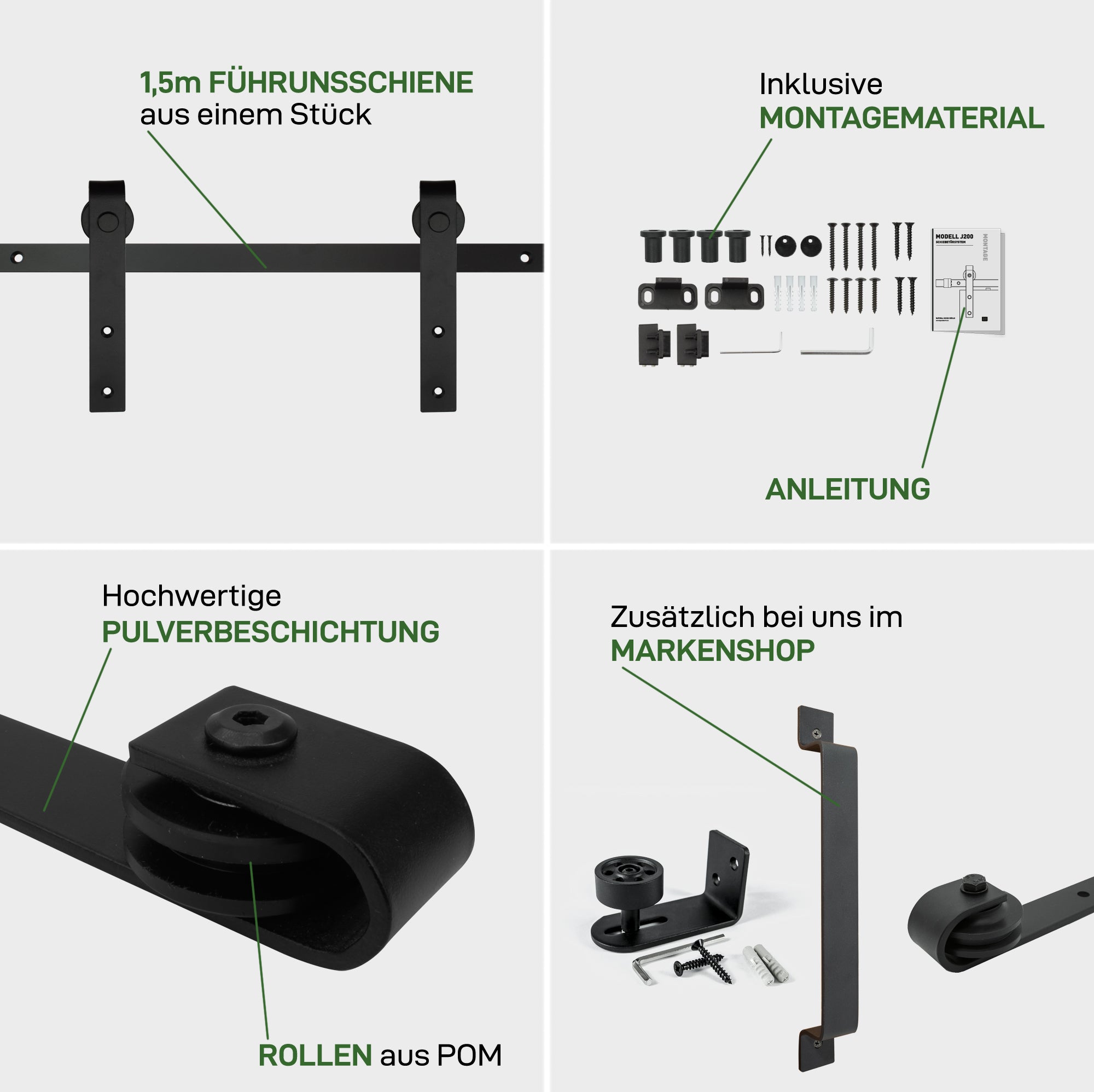 Sistema di porte scorrevoli MODELLO J - Mini