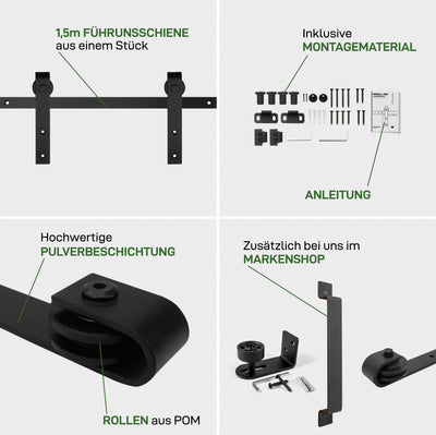 Sistema di porte scorrevoli MODELLO J - Mini