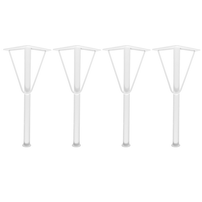 4 set di mobili piedi a V-pipe