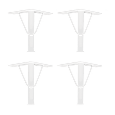 4 set di mobili piedi a V-pipe